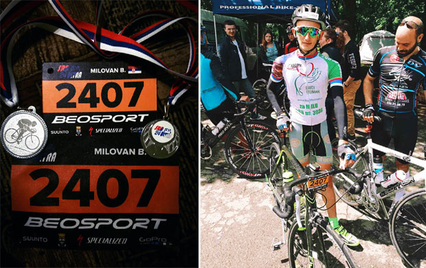 Милован окретао педале за болесну Милу